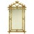 Glass Gilt Black Forest Style Mirror With Segmented Frame For Sale - Image 7 of 7