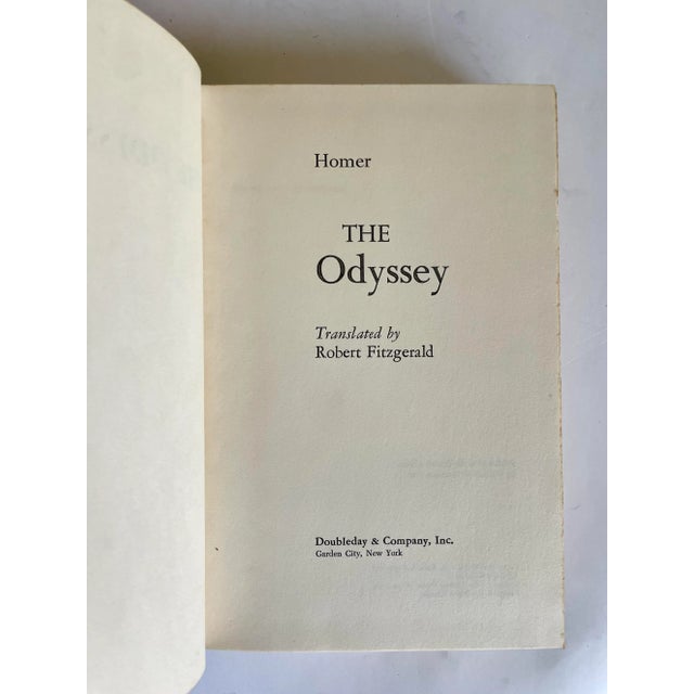Green 1974 Set of the Iliad and the Odyssey by Homer For Sale - Image 8 of 12