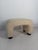 Vintage Scandinavian Bouclé Ottoman, 1980s, in Very Good conditions. Designed 1980 to 1989