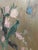 Wood Vintage Painted Armoire with Chinoiserie Panel, 1920s For Sale - Image 7 of 12