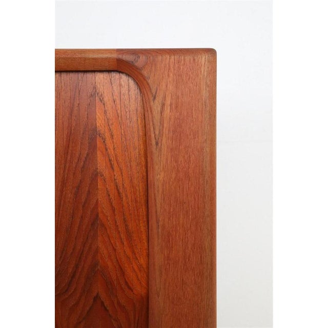 Mid-Century Modern Danish Teak Sideboard with Tambour Doors by Bernhard Pedersen & Søn, 1960s For Sale - Image 13 of 18