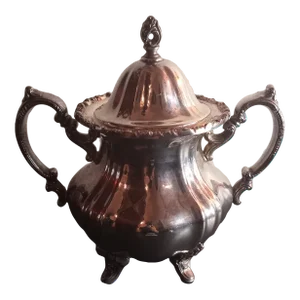 Vintage Towle Silverplated Sugar Bowl