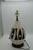 Black & Ivory Geometric Chulucanas Pottery Lamp – Handcrafted Peruvian Art Bulb Shape Vase Add a touch of artisan elegance...