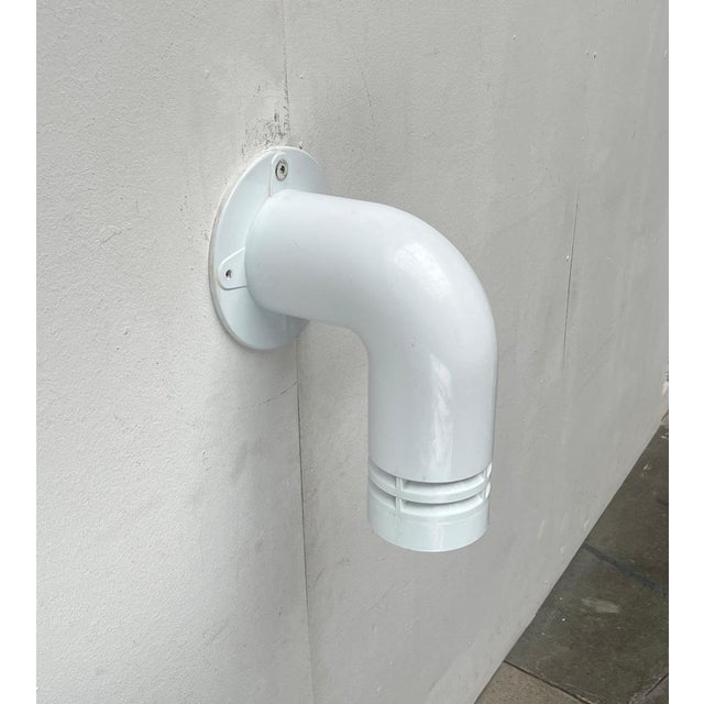 Set of Vintage Danish Postmodern Model Pipeline Wall Sconces by Ole Pless Jørgensen for Nordisk Solar, 1970s, Set of 3 For Sale - Image 14 of 18