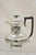 Metal Antique English Victorian Silver Plated Floral Repousse Coffee Pot Teapot For Sale - Image 7 of 11