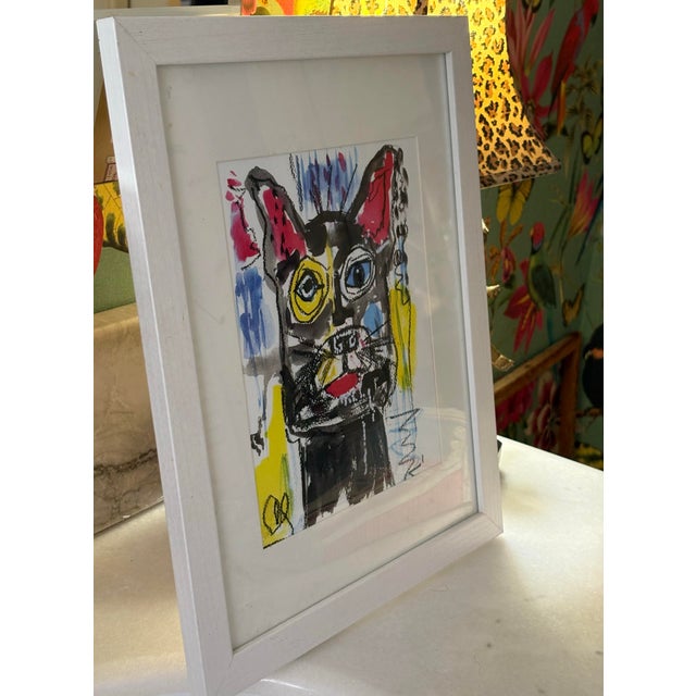 Limited edition abstract print inspired by the work of Jean Michel Basquiat. Frame size is 12 x 15. Design ready. Edition...