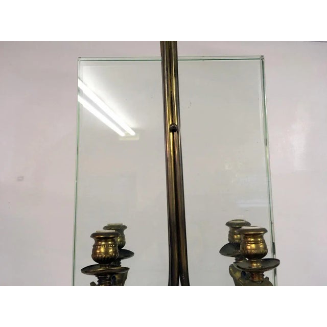 1950s Italian Brass and Glass Chandelier, 1950s For Sale - Image 5 of 12