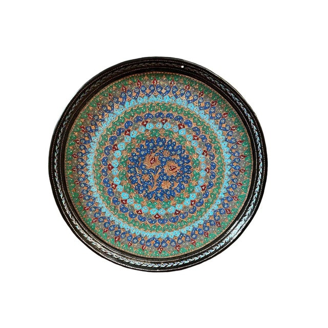 Large Handmade Wall Tray Plate For Sale - Image 10 of 10
