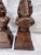 2010s Vintage Iron Bronze Patina Decorative Finials-A Pair For Sale - Image 5 of 5