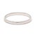 Modern Thin Plain Band Ring, Platinum, Ring Size 6.5, Stackable For Sale - Image 3 of 7