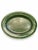Vintage Large Green Platter Majolica Style With Embossed Fish Jumping for Hook For Sale - Image 11 of 11