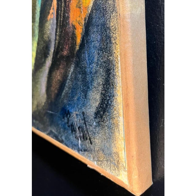 Vivaldo Martini, The Top, Oil on Canvas For Sale - Image 7 of 10