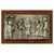 Brass Relief on Wood Base, Early 20th Century For Sale - Image 5 of 5