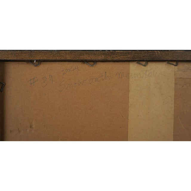 1980s Vintage Yosemite Valley and Half Doom in Autumn Watercolor Landscape by P Mar Kunth For Sale - Image 5 of 6