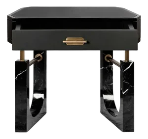 Lincoln Bedside Table by Porus Studio