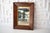 Wood 1960s Mid-Century Vintage Rectangular Wood Wall Mirror For Sale - Image 7 of 7