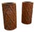 Antique French Terracotta Chimney Pots, 1890s, Set of 2 For Sale