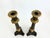 Early 19th Century 19th C French Charles X Gilt & Patinated Bronze Candlesticks - A Pair For Sale - Image 5 of 14