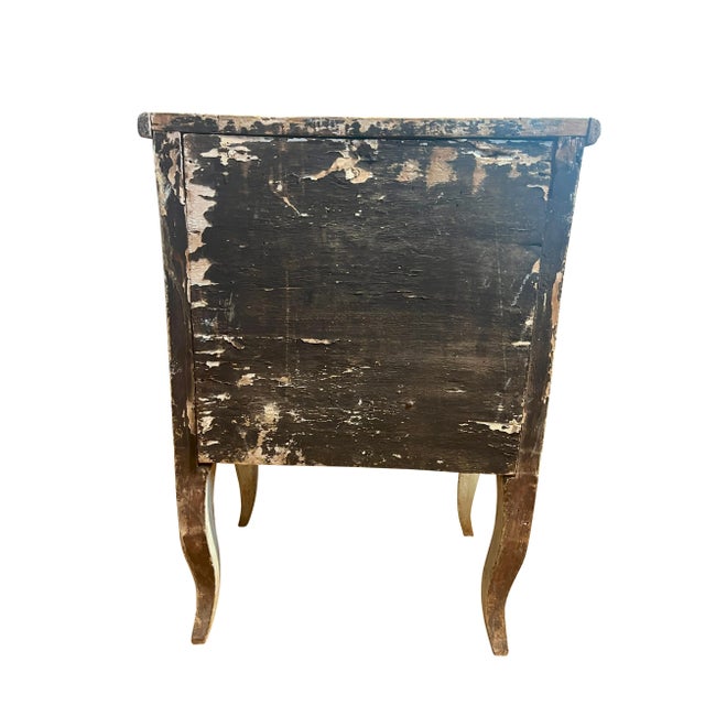 Italian Rococo Painted Comodini For Sale - Image 11 of 12