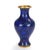 Chinese Chinese Blue Cloisonne Floral Enameled Vase 20thC For Sale - Image 3 of 8