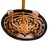 Black Vintage Italian Taste Setter Sigma Hand-Painted Tiger Face Ceramic Bowl/Sculptural Dish For Sale - Image 8 of 10