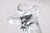 Figurative Elio Raffaeli for Salviati Murano Glass Clear Sculpture of a Figurative Woman For Sale - Image 3 of 10