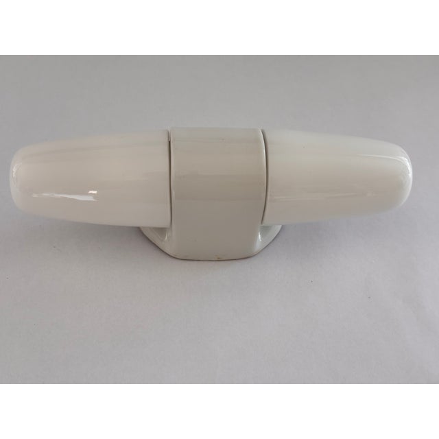 Mid-Century Modern Vintage Model 6068 Sconce in Ceramic by Wilhelm Wagenfeld for Lindner, 1958 For Sale - Image 3 of 14