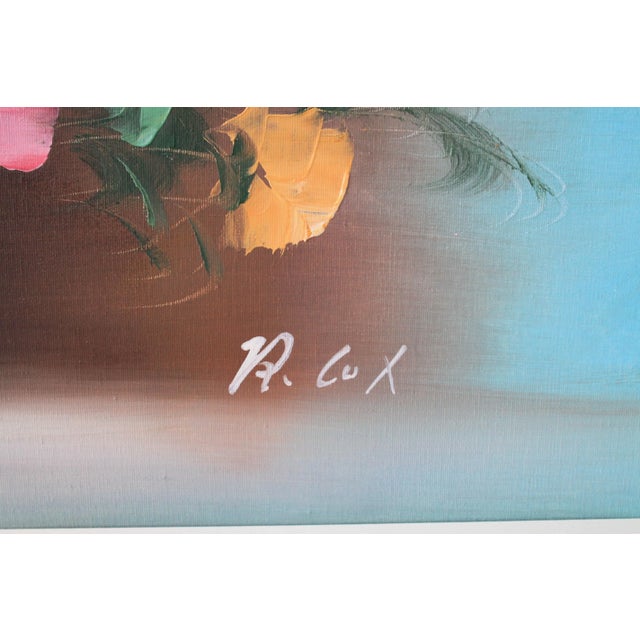 Vintage Mid-Century Still Life Painting by Robert Cox For Sale - Image 4 of 6