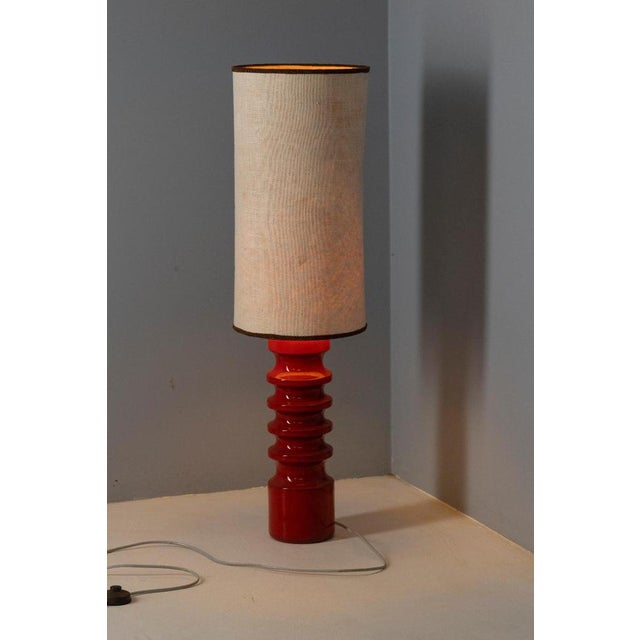 Ceramic Floor Lamp, Europe, 1970s For Sale - Image 4 of 6