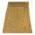 Vintage African Large Mustard & White Mud Cloth Textile Mali 64" by 43" For Sale