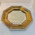 Maison Jansen Monumental Octagonal Mirror in Chromed Steel and Brass attributed to Sandro Petti for Maison Jansen, Italy, 1970 For Sale - Image 4 of 8