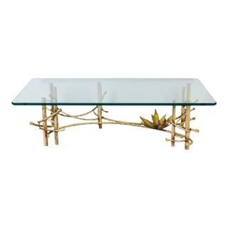 Large Wrought Iron Coffee Table |Southwest Desert Design For Sale