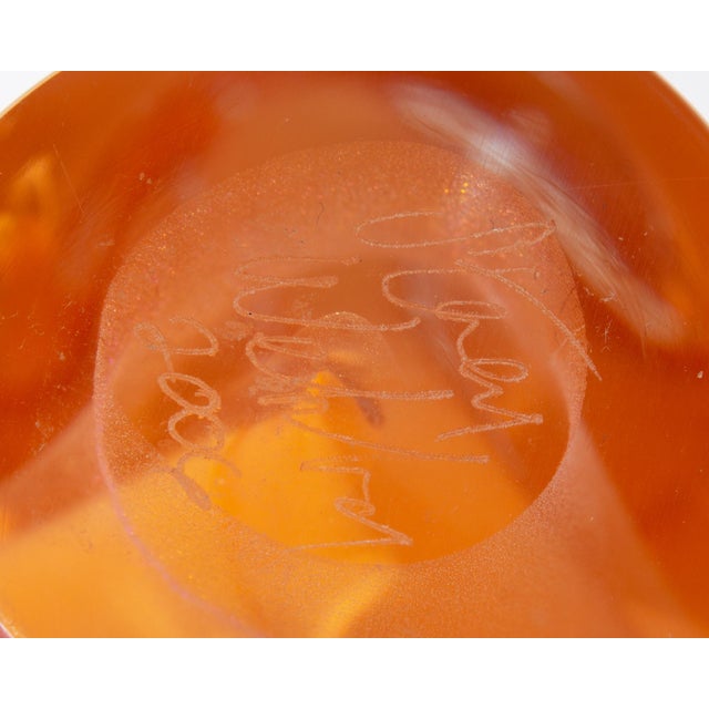 Glass 2006 Art Glass Vase by Steven Webber For Sale - Image 7 of 8
