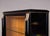 Italian Art Deco Ebonized Display Cabinet With Gilt Capitals For Sale - Image 10 of 13
