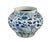 Vintage Ming Style Chinoiserie Blue and White Vase 11" H For Sale - Image 4 of 12