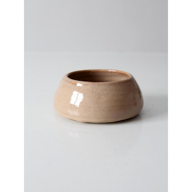 Vintage Handmade Studio Pottery Bowl For Sale - Image 4 of 9