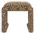 Matthew Izzo Home Edith Ming Style Sarasota Leopard Stool For Sale