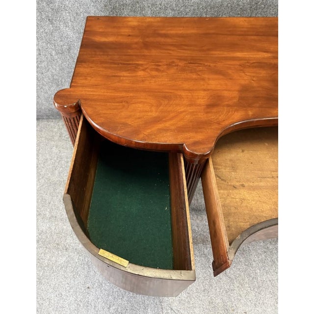 Monumental 18th Century Flamed Mahogany Sheraton Style Sideboard For Sale In Raleigh - Image 6 of 15