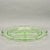 Anchor Hocking Vintage Green Depression Glass “Princess” 3 Part Divided Serving Platter by Hocking Glass For Sale - Image 4 of 10