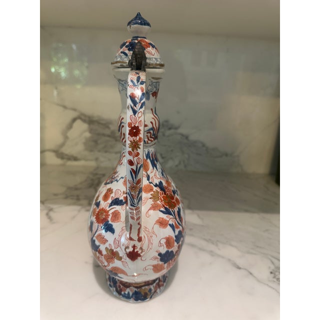 Imari Porcelain Japanese, 17th-18th Century, Imari Porcelain Ewer For Sale - Image 4 of 10