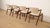 Brown Vintage Rosewood Model 42 Dining Chairs from Kai Kristiansen, 1950s, Set of 4 For Sale - Image 8 of 15