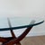Pair of Mid Century Modern Forest Wilson Walnut and Glass Side Tables For Sale - Image 9 of 11