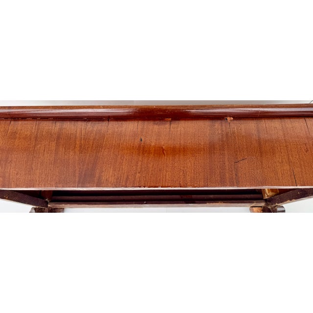 Brown Queen Anne Walnut Tea Table Late 19th Century For Sale - Image 8 of 9