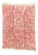 Pink Beni Mrirt Mosaic Pattern Rug, 2010s For Sale