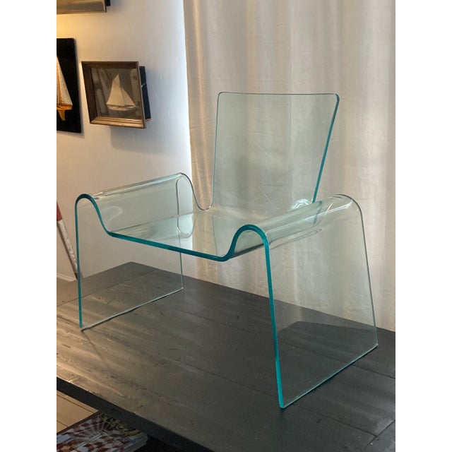 Modern Lucite Lounge Chairs -Pair For Sale - Image 12 of 13