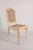 19th Century French Ivory-Painted & Parcel-Gilt Chairs, Set of 6 For Sale - Image 3 of 8