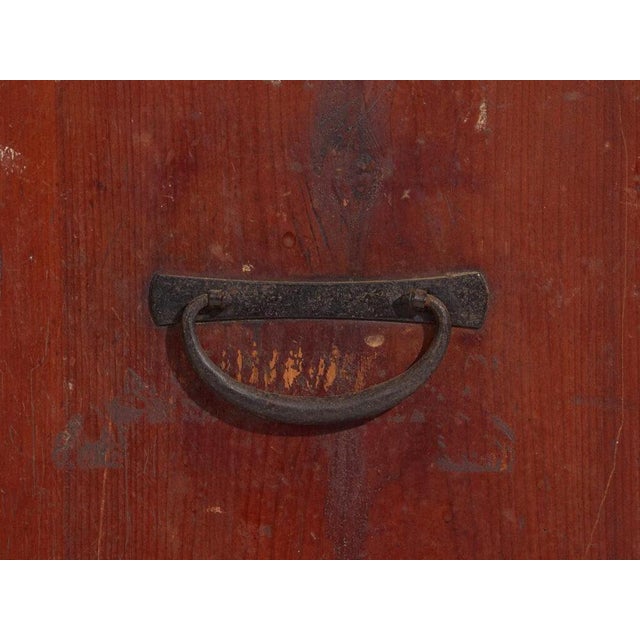 Small Antique Japanese Cabinet For Sale - Image 6 of 10