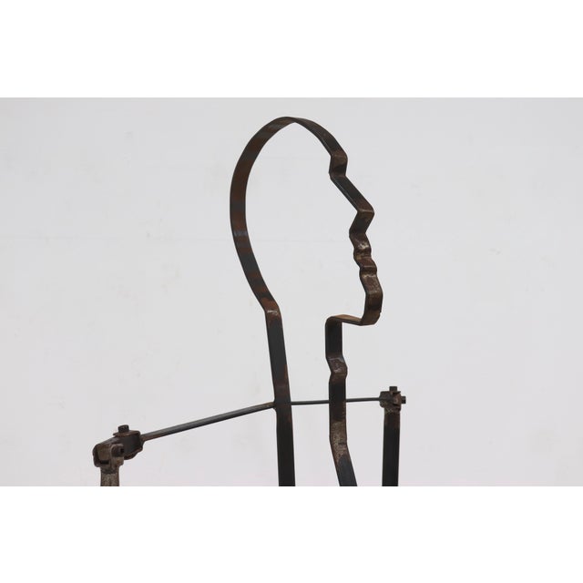 Steel Mannequin Art Work, 1970s For Sale - Image 4 of 15