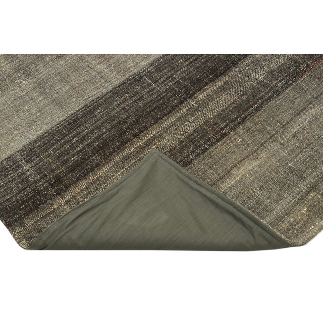 Mid 20th Century Mid 20th Century Large Vintage Modern Kilim Rug For Sale - Image 5 of 7