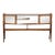 Mid-Century Italian Bar Cabinet With Mirrored Sliding Doors For Sale